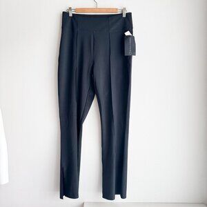 Epoque Evolution Flare Petite Side Slit Pants Black 12